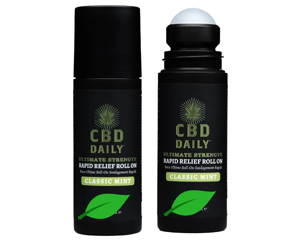 Earthly Body: Elevated Rapid Relief Roll On Classic Mint