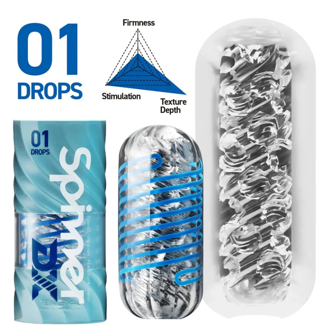 Tenga Spinner: DX 01 Drops