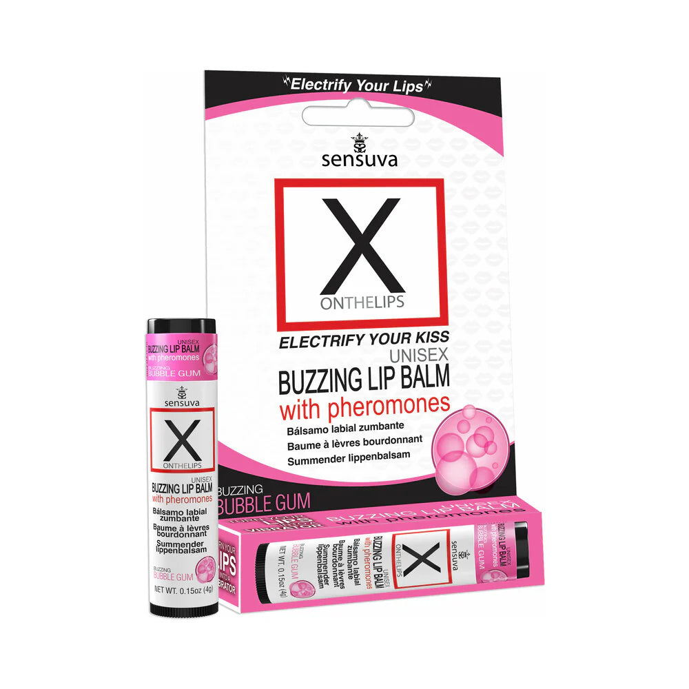 X on the Lips Pheromone Lip Balm Bubble Gum