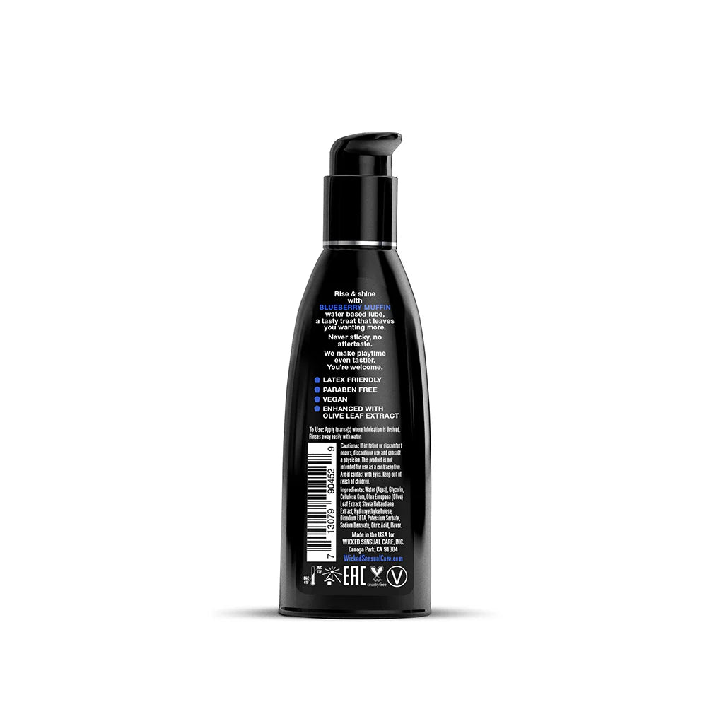 Wicked Aqua Blueberry Muffin Water-Based Lubricant
