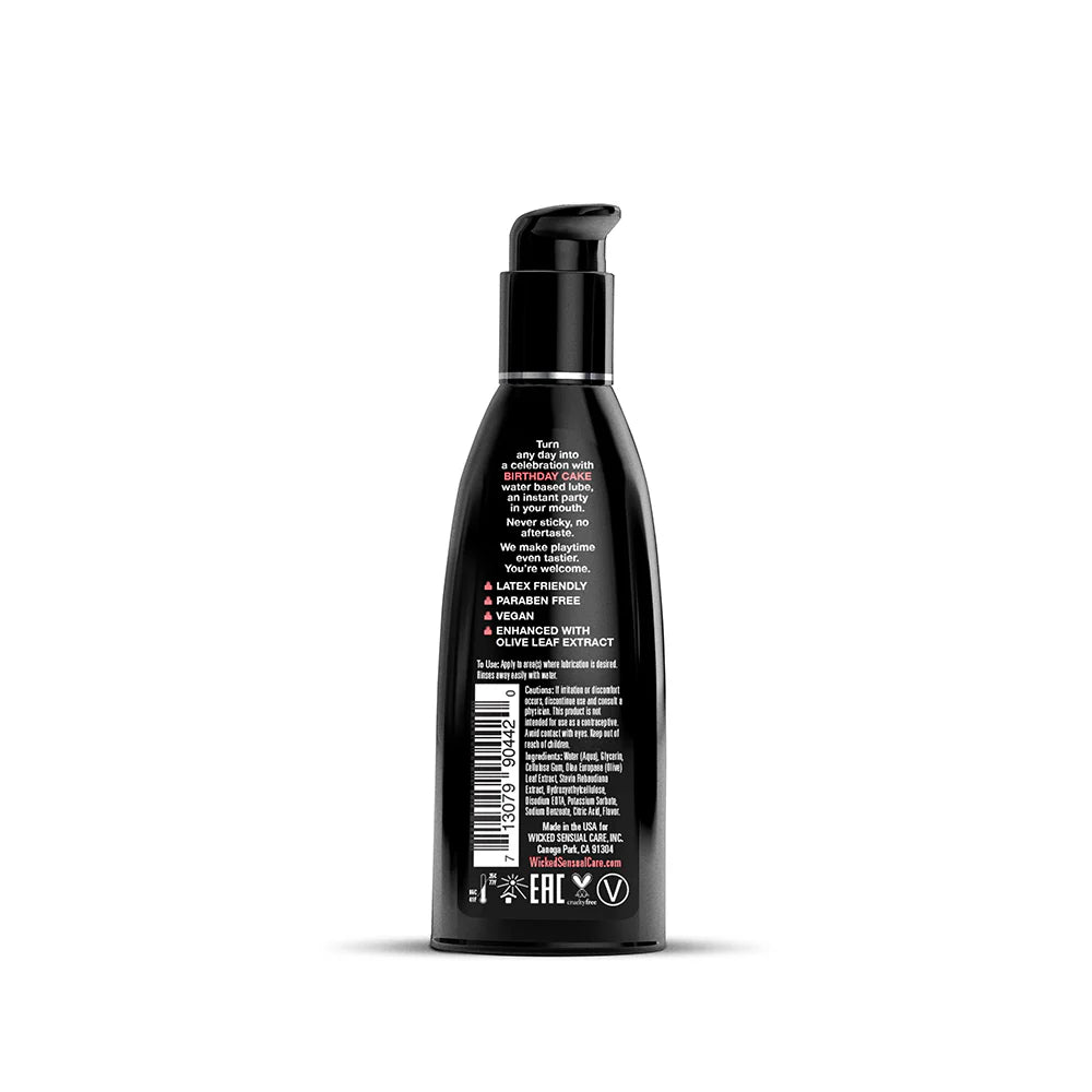 Wicked Aqua Birthday Cake Water-Based Lubricant