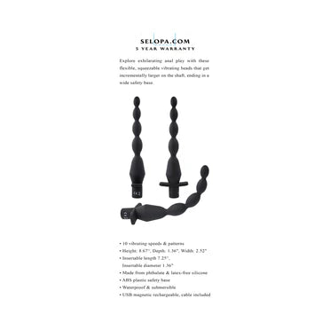 Vibrating Butt Beads