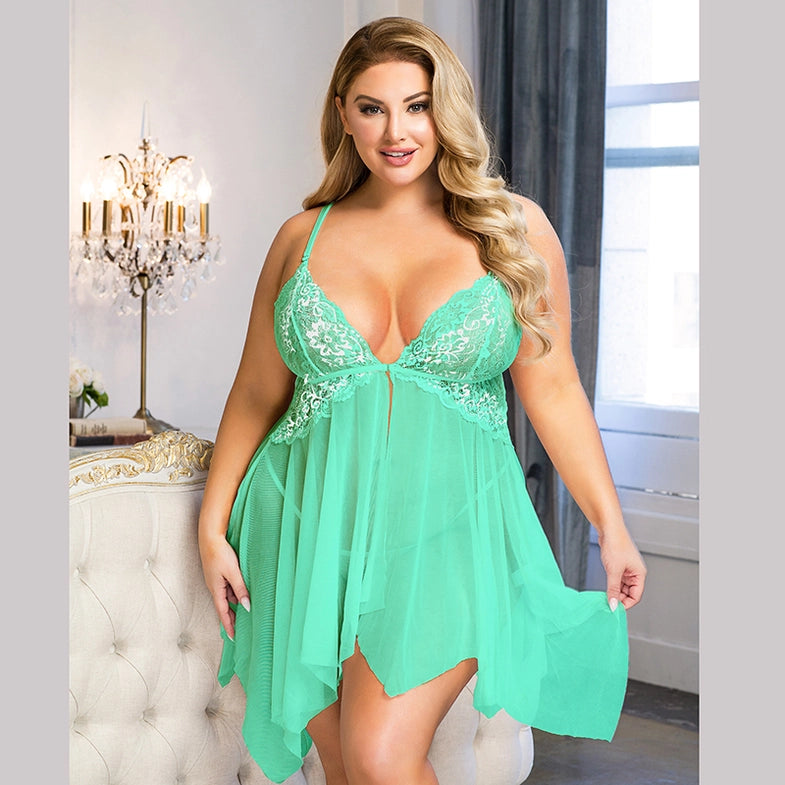 Sexy Pea Mesh Babydoll
